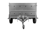 Remorque légère 200x125 UNITRAILER GARDEN 201 KIPP avec ridelles supplémentaires