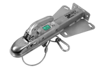 KNOTT KQ14-A+KZE7.5 kogelkoppeling voor een aanhanger van 750 kg met een V-vormige dissel.