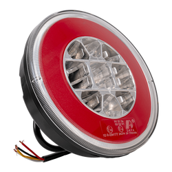 Feu arrière LED TT TECHNOLOGY TT.12008 Glo-Trac LED Hamburger, 3 fonctions universel