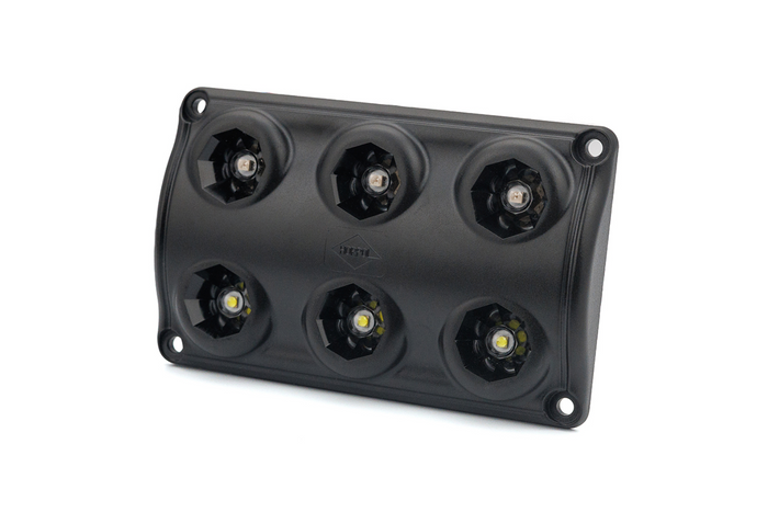 Lampe intérieure de voiture LED noire HORPOL LWD2325/CZ, 720 lm