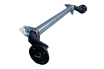 Essieu non freiné AL-KO OPTIMA pour remorque bateau 750kg 1070mm 1380mm 4x100