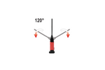Lampe d'atelier + lampe torche YATO YT-08518 COB LED, 600 lm
