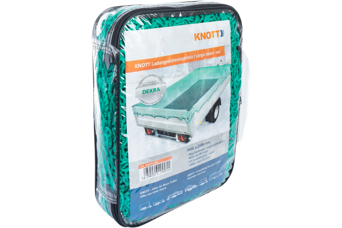 Aanhangernet met elastisch koord voor aanhangers knott 2000 x 3000
