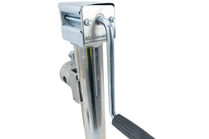 Support extensible avec adaptateur UNITRAILER TJ5002+TJ5002A pour remorque plateau 1300 kg, 560-940 mm