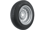 Jeu de deux roues pour remorques UNITRAILER / TEMARED / PATRICK REMORQUES / ERDE PNEU KENDA 145/80 R13 78N STARCO JANTES 4Jx13"H2 4x100 ET:30
