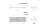 HORPOL LD 677 LED markeringslamp universeel