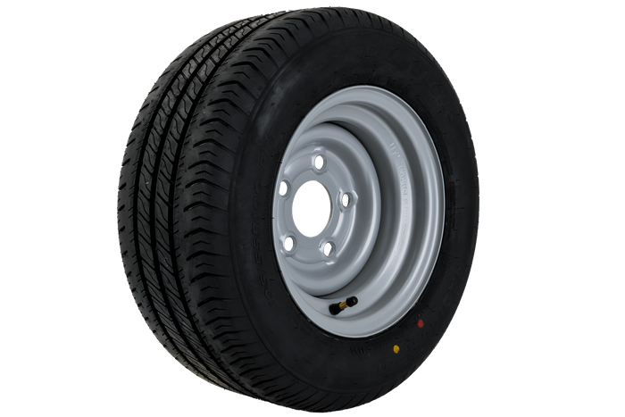 Versterkt wiel voor aanhangwagen LINGLONG BAND 195/55 R10C 98/96N UNITRAILER VELG 6Jx10"H2 5x112 ET -4