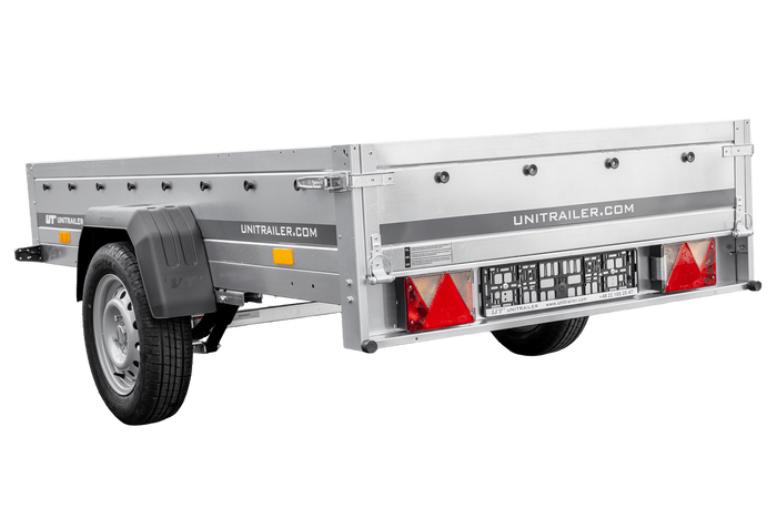 Autoaanhangwagen op veren 230x125 UNITRAILER GARDEN 230/R KIPP