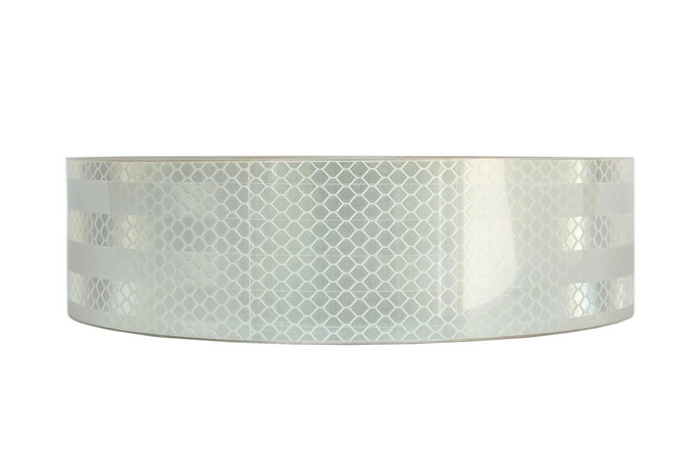 Contour reflecterende witte tape - hele rol