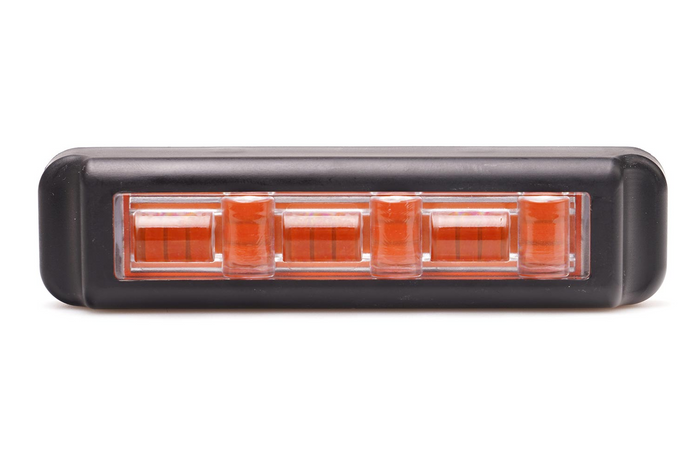 Lampe d'avertissement WAŚ 2466 W285 LED clignotante orange MASTER/SLAVE