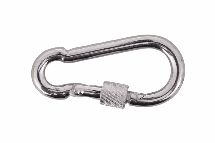 Mousqueton de pompier avec écrou de sécurité  DROMET KSZ.5.50 mousqueton pompier 5x50mm