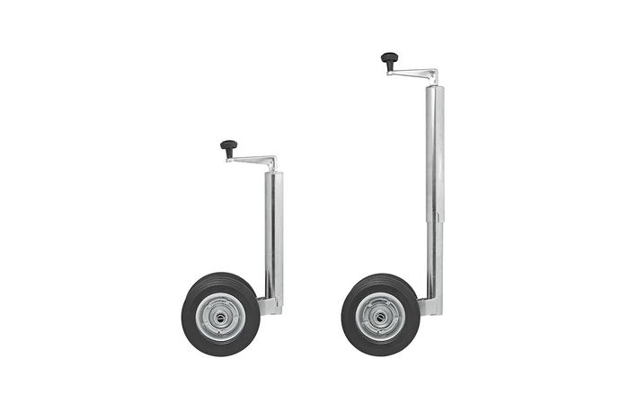 Roue jockey ProPlus 341508V02, 150 kg, 48 mm, 550-770 mm