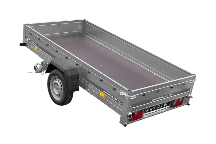 Remorque simple essieu Unitrailer GARDEN TRAILER 264 KIPP