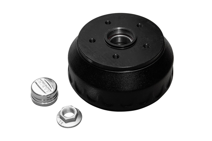 Tambour de frein KNOTT avec roulement pour essieu de remorque 1500kg 200x50 5x112