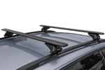 Barres, galerie de toit Inter Pack Virgo IR 110 (G2) avec rails intégrés (noir)