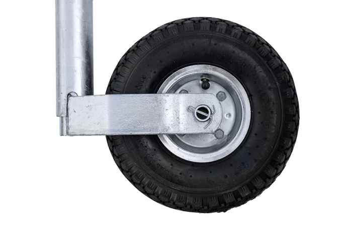 KNOTT TK48 steunwiel, pneumatisch wiel, 150 kg, 48 mm, 500-720 mm