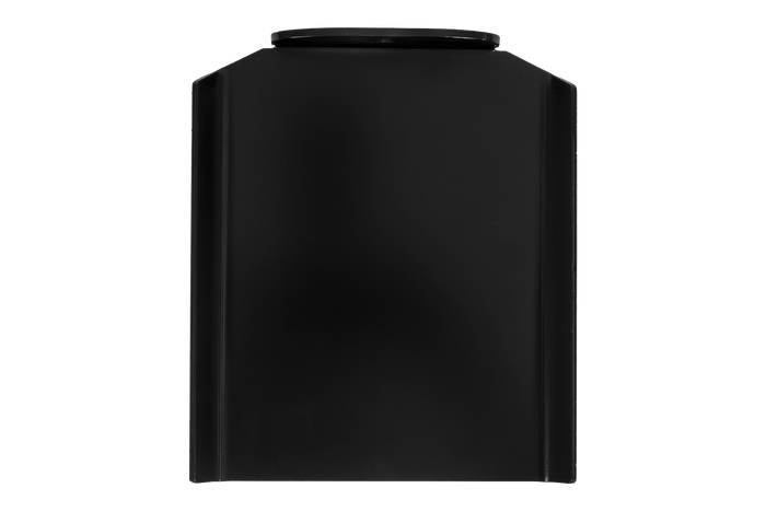 Trappe à grains noire UNITRAIER pour remorques agricoles 250x355mm