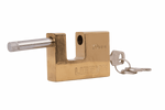 Cadenas en laiton 70 mm HERMON, diamètre de l'oreille 10 mm