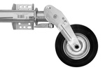 Roue de support automatique WINTERHOFF VK60-KH-200VBB avec poignée, 250 kg, 60 mm, 560-1030 mm
