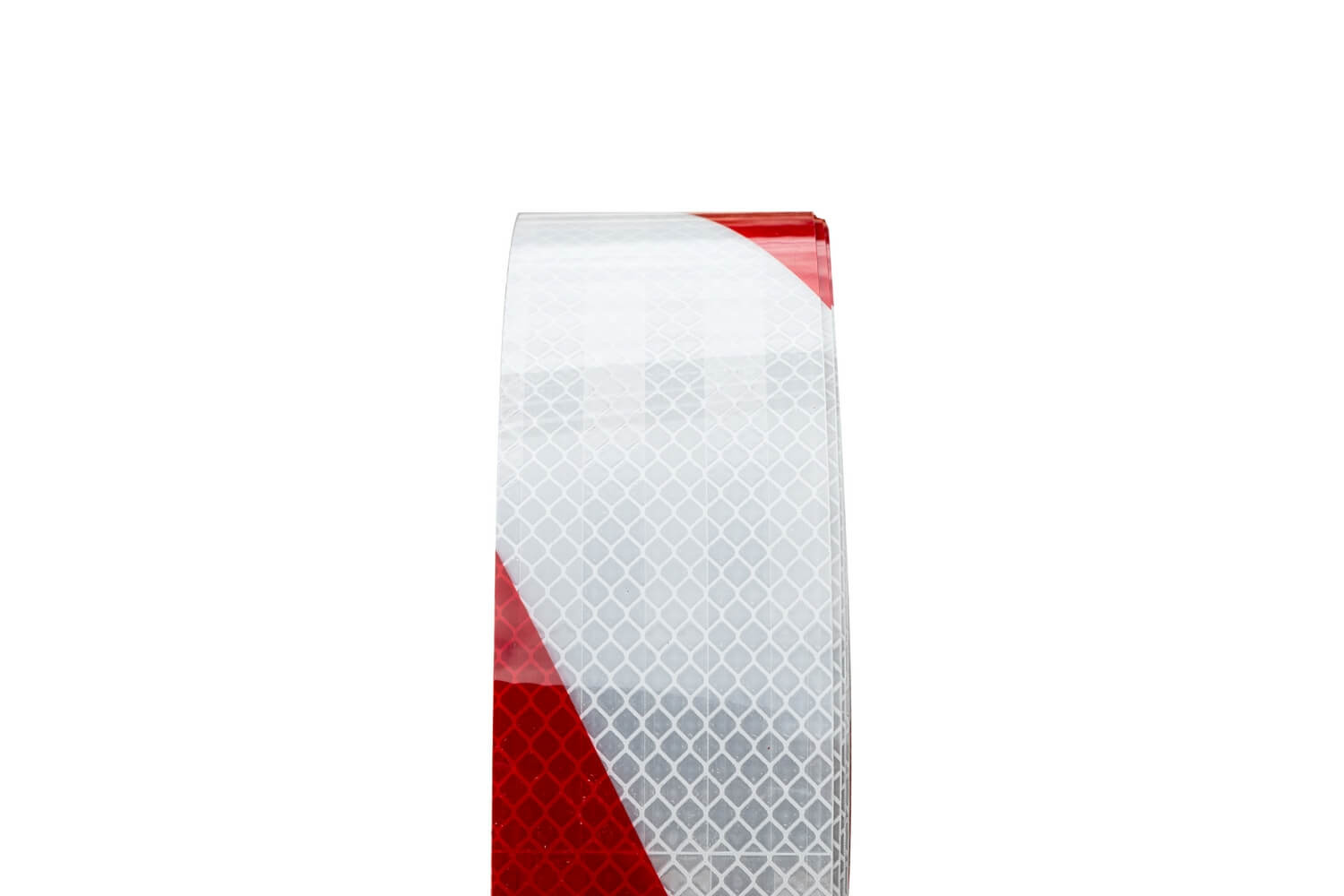 Bande réfléchissante autocollante pour remorque blanche-rouge 45 m -  UNITRAILER