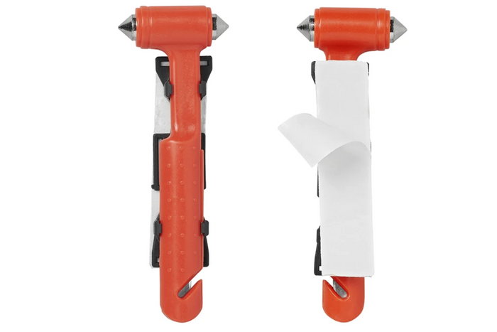 Marteau d'urgence vitre avec coupe-ceinture ProPlus 540050