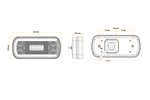 Feu arrière FRISTOM FT-130 PM LED, 6 fonctions, universel