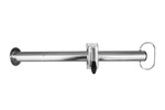 Ensemble de deux béquilles, supports fixes avec collier UNITRAILER 300 kg, 48 mm, 600 mm