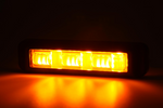 Lampe d'avertissement WAŚ 2466 W285 LED clignotante orange MASTER/SLAVE