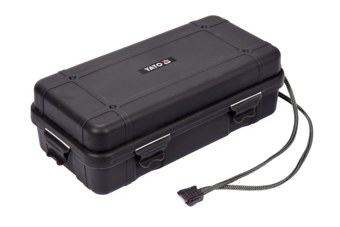 Lampe torche multifonction YATO YT-08559 LED 900 lm, batterie externe, ouvre-bouteille, marteau de secours