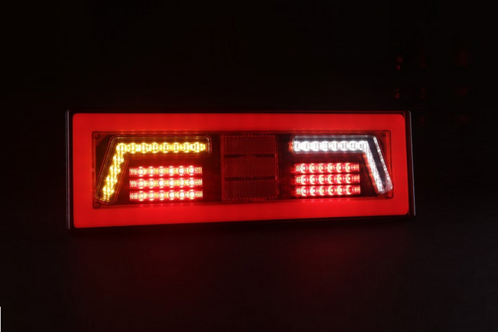 Feu arrière LED KAMAR L1828, 6 fonctions, gauche