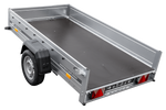 Autoaanhangwagen op veren 230x125 UNITRAILER GARDEN 230/R KIPP