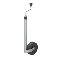 Roue jockey ProPlus 341510, 150 kg, 48 mm, 800-1040 mm avec balance