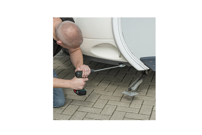 ProPlus 360030 Uitschuifbare steunverlenging voor 340 mm 19 mm aanhanger
