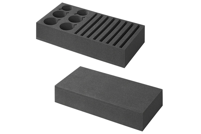 Porte-assiettes en mousse pour camping-car ProPlus 761472PMV02 , pouvant contenir 8 assiettes et 6 tasses