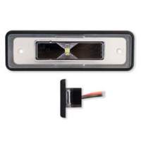 Éclairage de plaque d'immatriculation intégré à LED ASPÖCK REGPOINT avec câble de 0,8 m