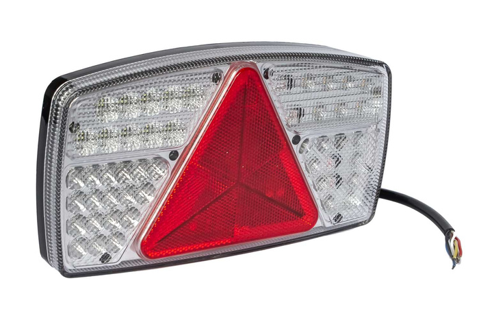 ASPÖCK 41-131 Feu arrière LED, 7 fonctions, droit