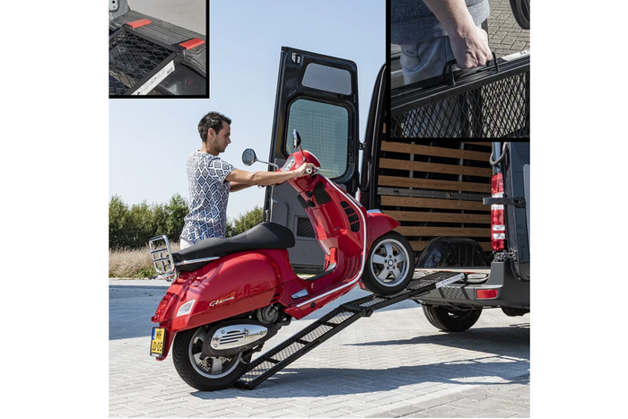 Rampe pliable ProPlus 390094 pour remorque 203 cm, 340 kg