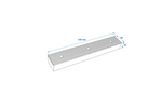 Butoir, patin en caoutchouc ProPlus 345486 pour remorque de bateau de 345 mm