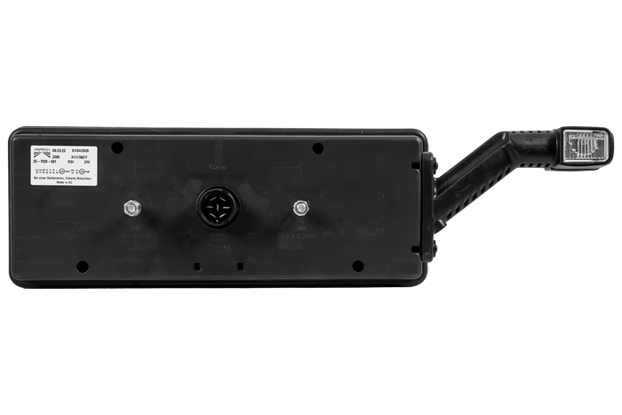 ASPÖCK EUROPOINT III LED-achterlichten met bajonetaansluiting 7-pins ASS2 en claxon, 7 functies links en rechts