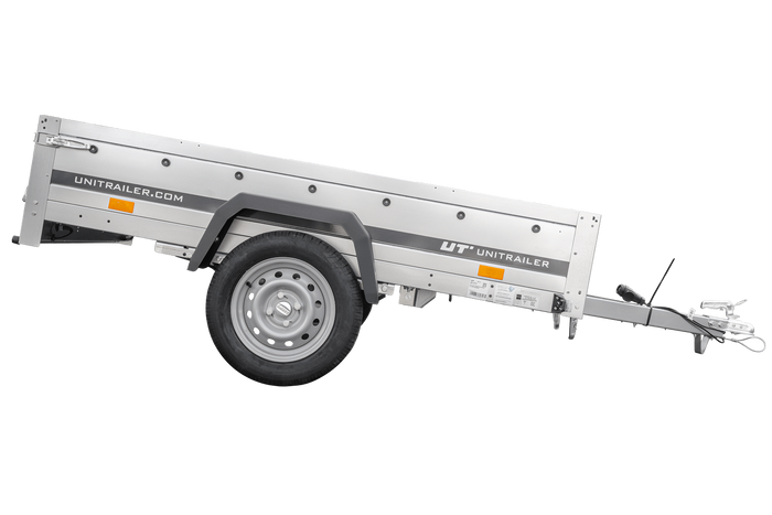 Remorque à un essieu sur ressorts 200x125 UNITRAILER GARDEN 201/R KIPP