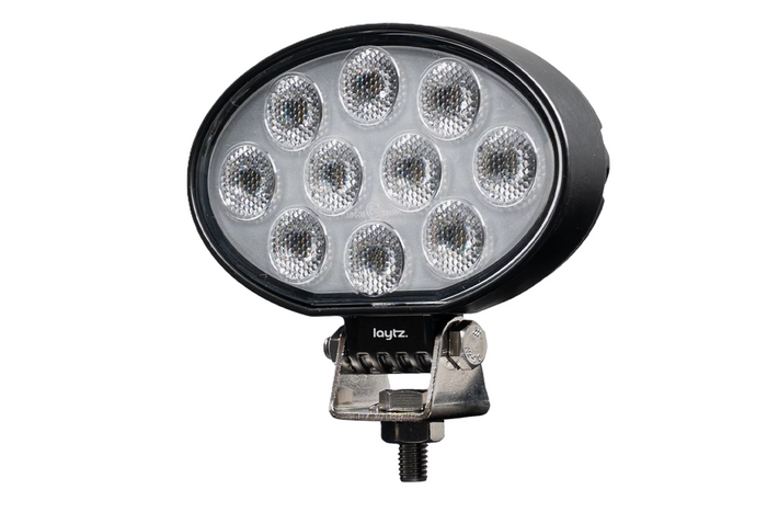 Réflecteur ovale pour lampe de travail LED LAYTZ LY7401, 40 LED, 4000 lm