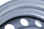 Stalen velg voor KENDA 4Jx13"H2 4x115 ET 0 voor aanhanger
