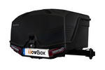 Coffre de rangement Towbox Camper Alpha noir LED (long) - coffre à bagages monté sur attelage