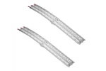 Rampes pliables ProPlus 390096 en aluminium pour remorques, 220 cm, 680 kg, lot de 2